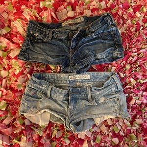 Hollister Shorts- 2 pairs